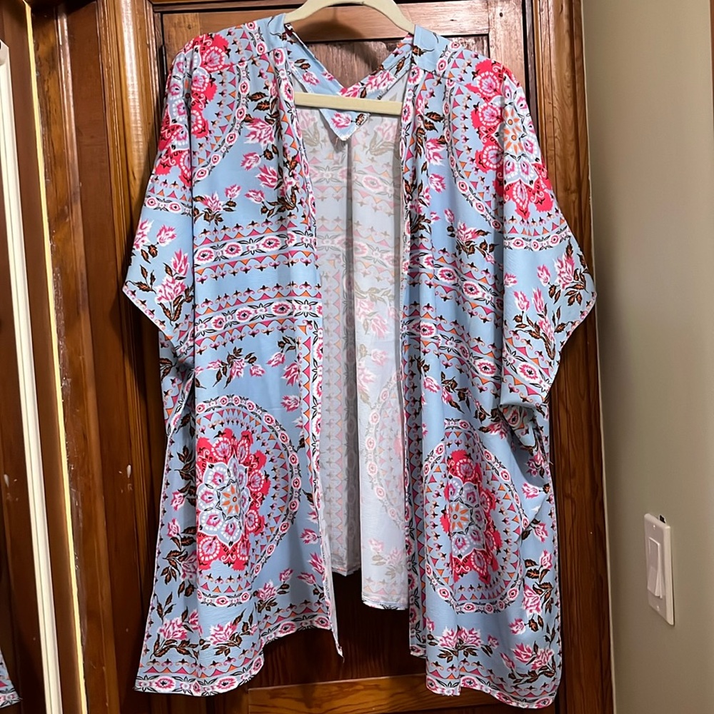 Floral kimono